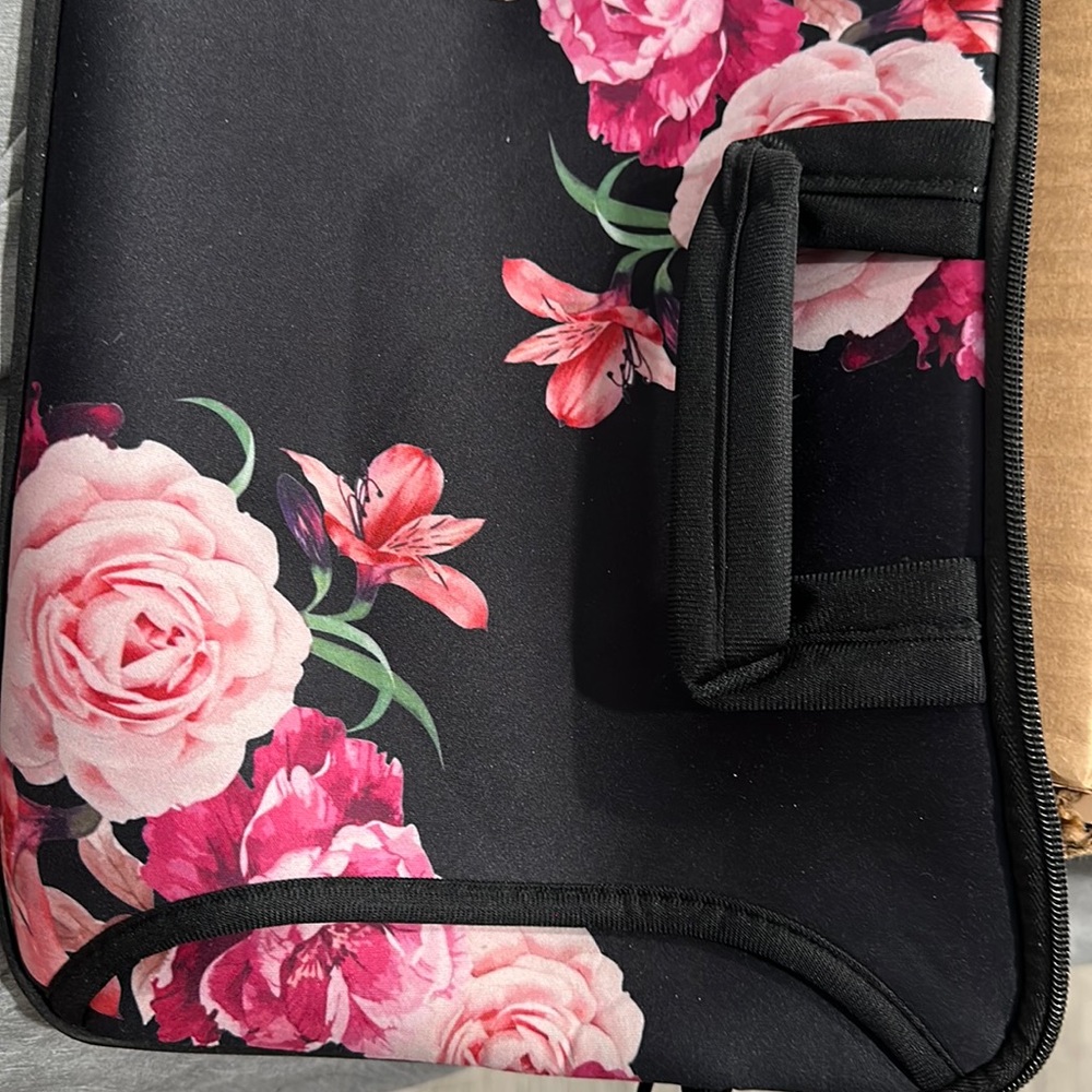 EUC Mossiso Floral laptop Sleeve